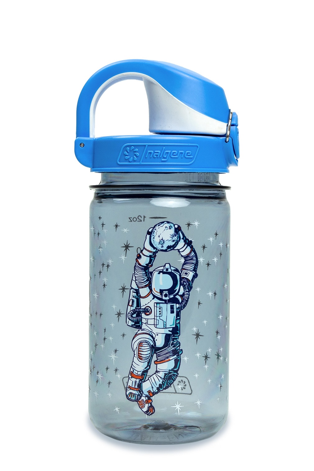 Nalgene product image: 12oz On-The-Fly Kids Lock-Top Bottle with Graphics Z8 — 12oz On-The-Fly Kids Lock-Top Bottle with Graphics