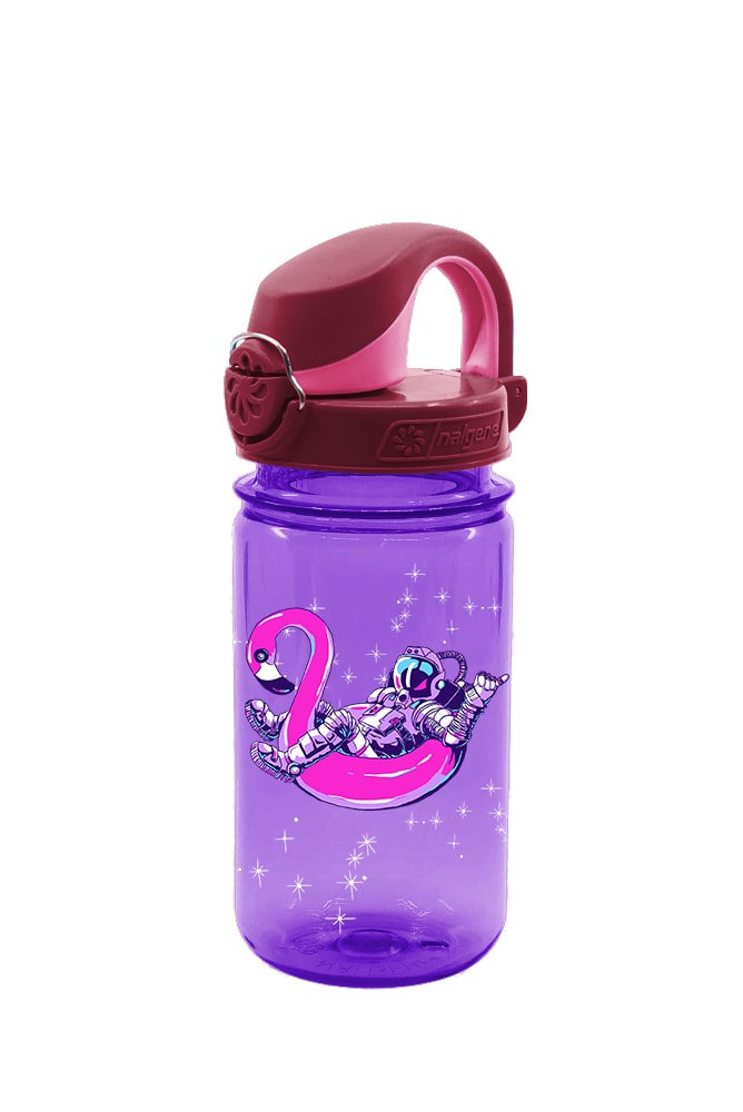 Nalgene product image: 12oz On-The-Fly Kids Lock-Top Bottle with Graphics Z8 — 12oz On-The-Fly Kids Lock-Top Bottle with Graphics