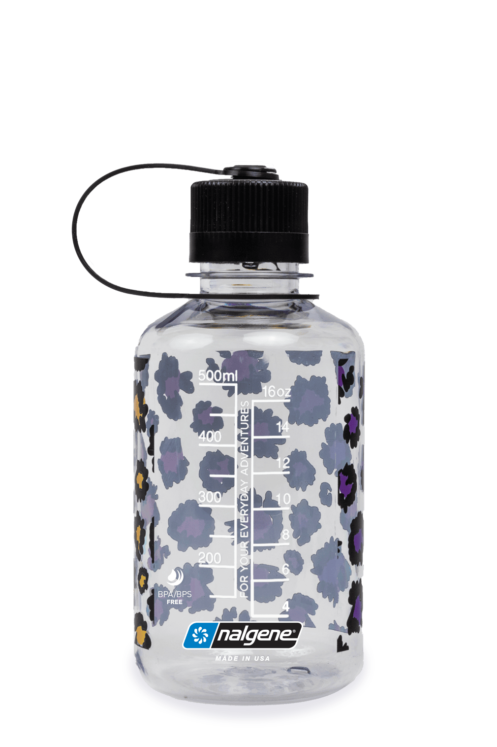 Nalgene product view: 16oz Narrow Mouth Animal Print Bottles J3 — 16oz Narrow Mouth Animal Print Bottles