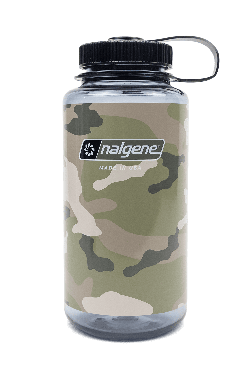 Nalgene product image: 32oz Wide Mouth Camo Print Bottles A9 — 32oz Wide Mouth Camo Print Bottles