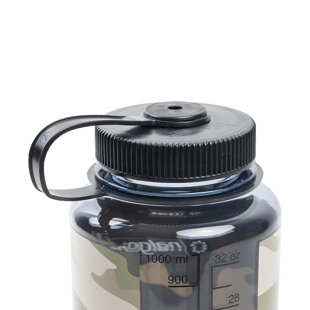 Nalgene product view: 32oz Wide Mouth Camo Print Bottles A9 — 32oz Wide Mouth Camo Print Bottles