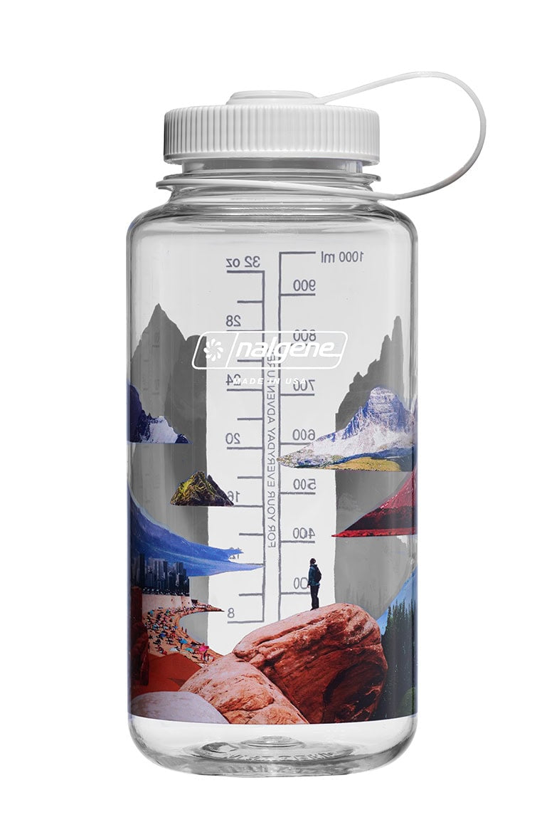 Nalgene product detail: 32oz Wide Mouth Surrealist Bottles P8 — 32oz Wide Mouth Surrealist Bottles