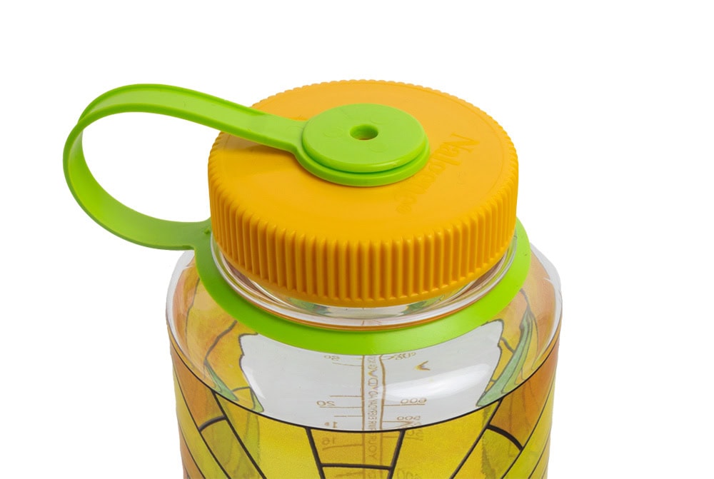 Nalgene product image: 32oz Wide Mouth Stained Glass Print Bottles I1 — 32oz Wide Mouth Stained Glass Print Bottles