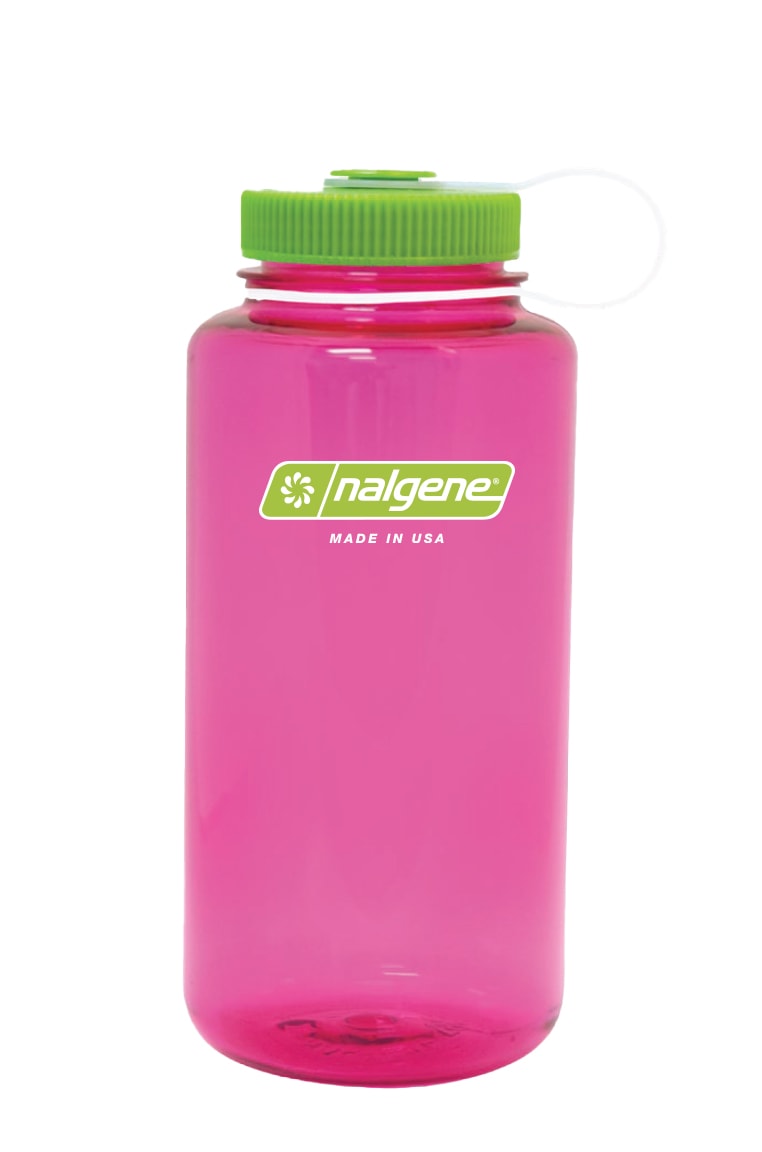 Nalgene product image: 32oz Wide Mouth Becca Pink Bottle N9 — 32oz Wide Mouth Becca Pink Bottle