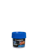 Nalgene product view: 4oz Storage Jar – Blue Lid V3 — 4oz Storage Jar – Blue Lid