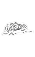 Nalgene product view: SUV Sticker Q7 — SUV Sticker