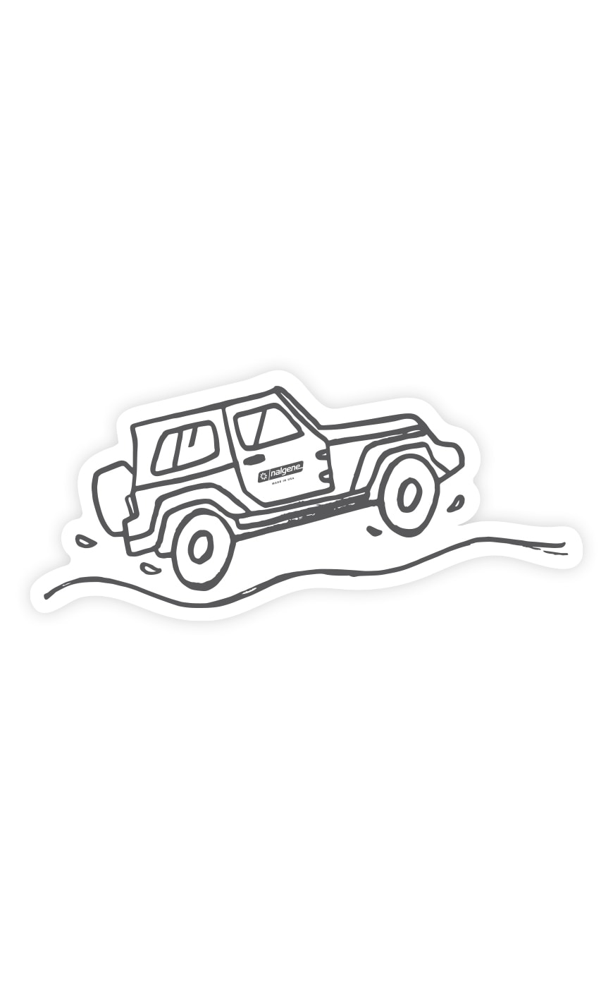 Nalgene product view: SUV Sticker Q7 — SUV Sticker