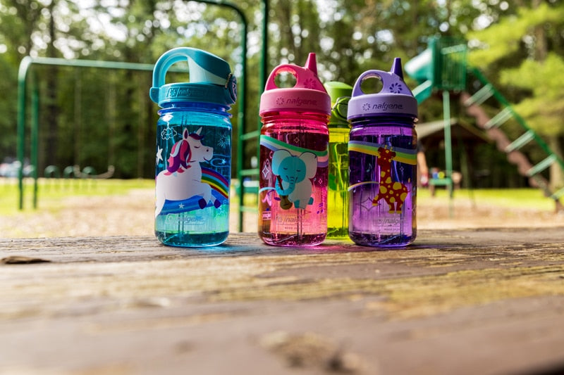 Nalgene product image: 12oz Kids Grip-N-Gulp with Graphics Y2 — 12oz Kids Grip-N-Gulp with Graphics