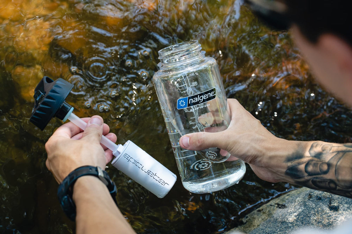 Nalgene product view: 32oz/24oz Epic Filter Cap + Kit V4 — 32oz/24oz Epic Filter Cap + Kit