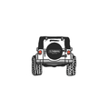 Nalgene product view: Four Wheeling Sticker K6 — Four Wheeling Sticker