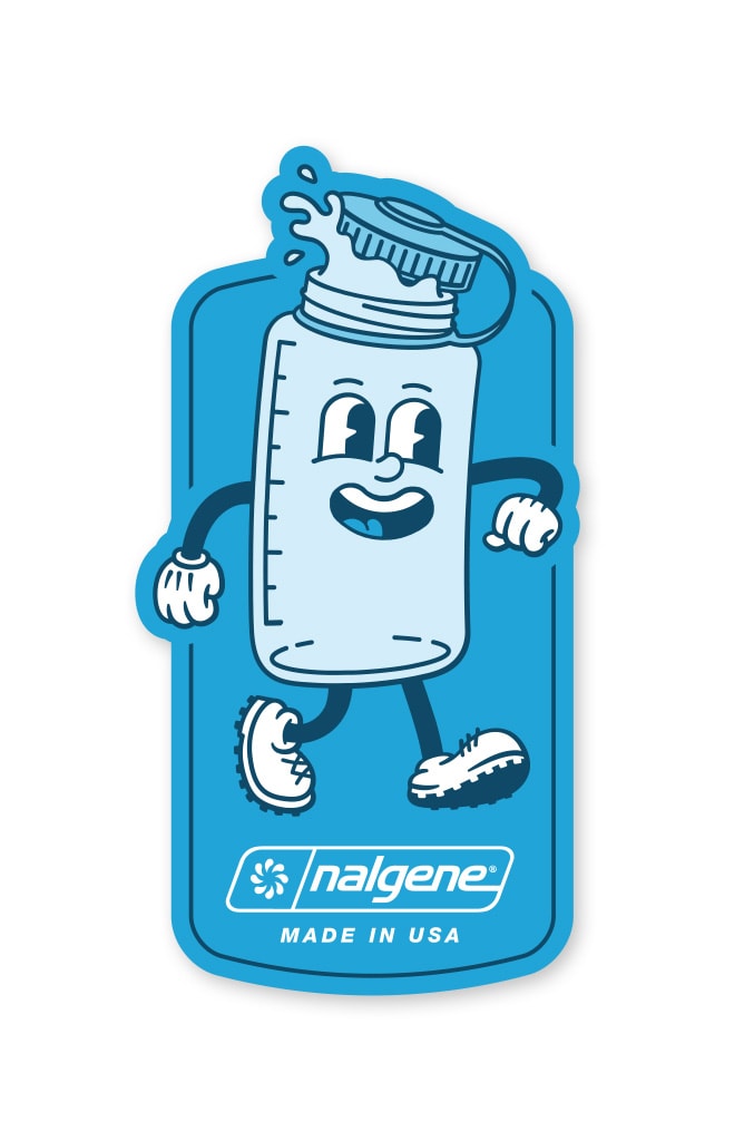 Gene The Nalgene Sticker — Gene The Nalgene Sticker T3