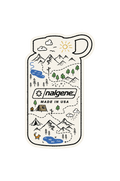 Nalgene Bottle Map Sticker — Nalgene Bottle Map Sticker Q5