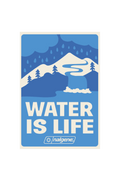 Nalgene product detail: Water Is Life Sticker N3 — Water Is Life Sticker