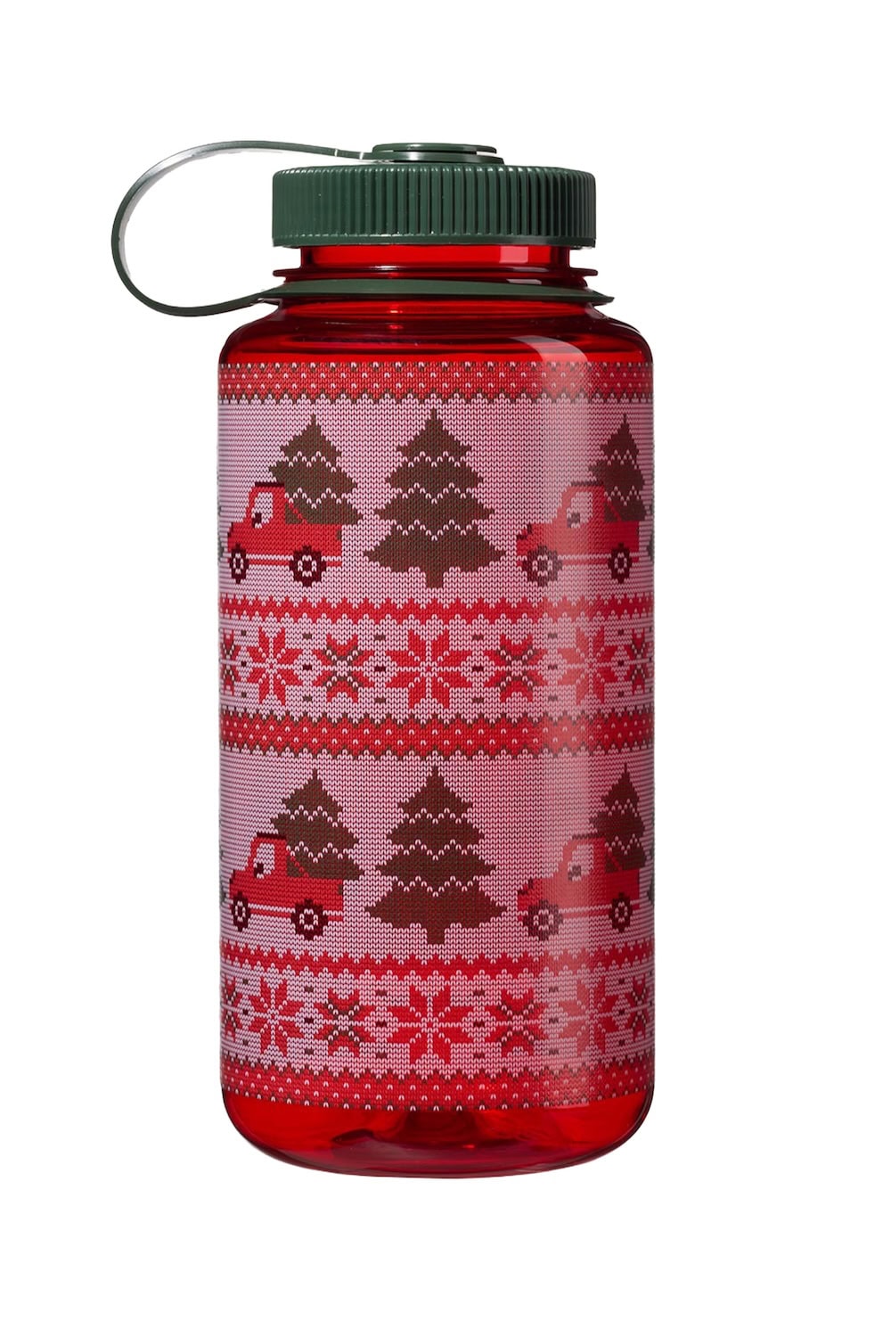 Nalgene product image: 32oz Wide Mouth Ugly Sweater Bottle Y1 — 32oz Wide Mouth Ugly Sweater Bottle